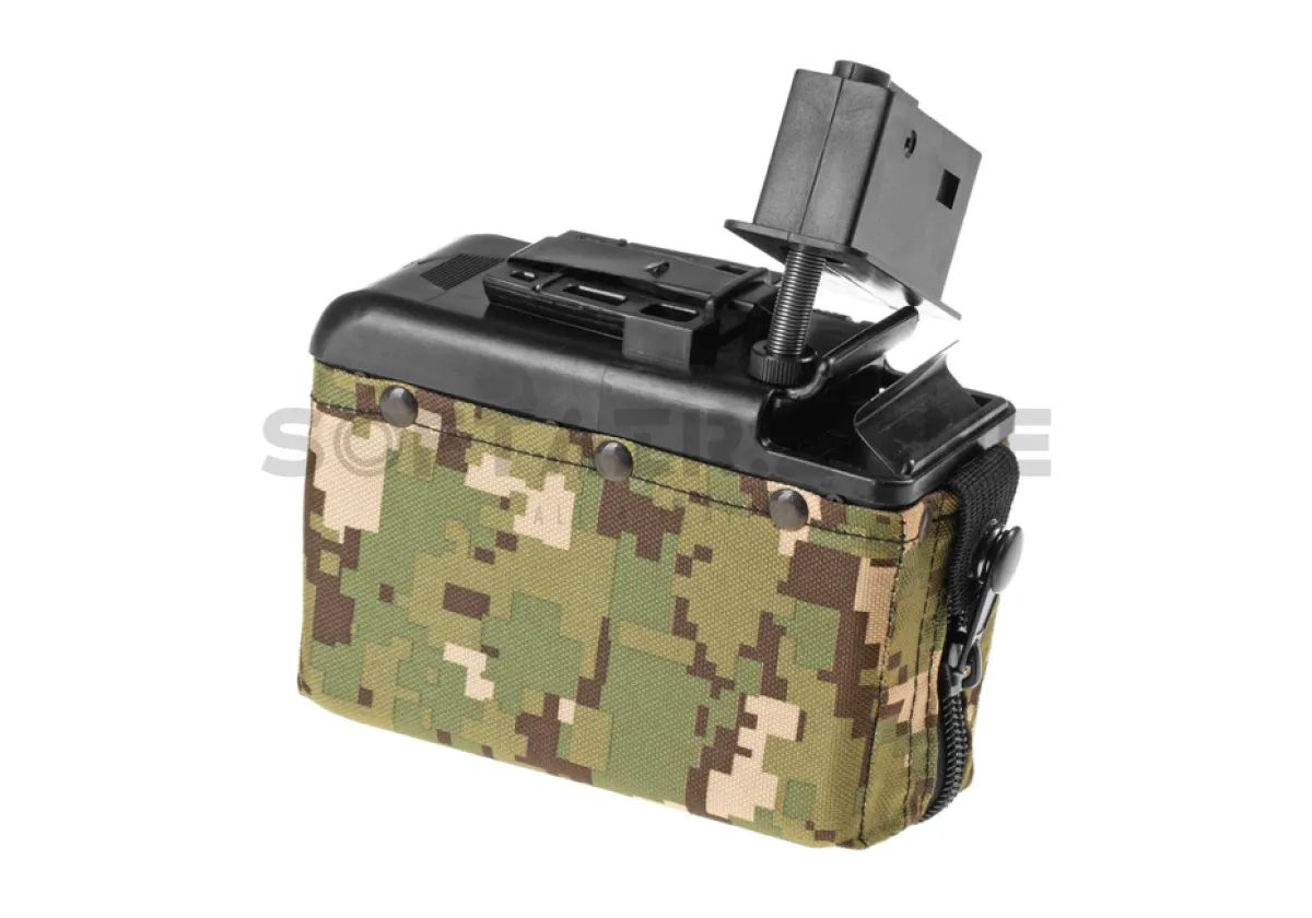 Classic Army M249 Box Magazine Woodland 1200 rds